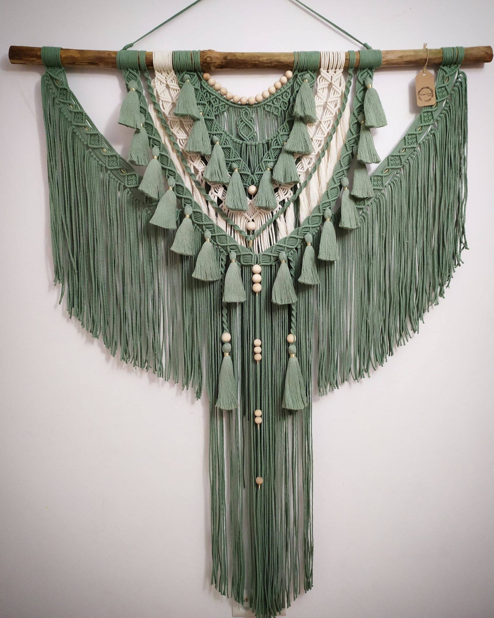 makrama kolor szałwia