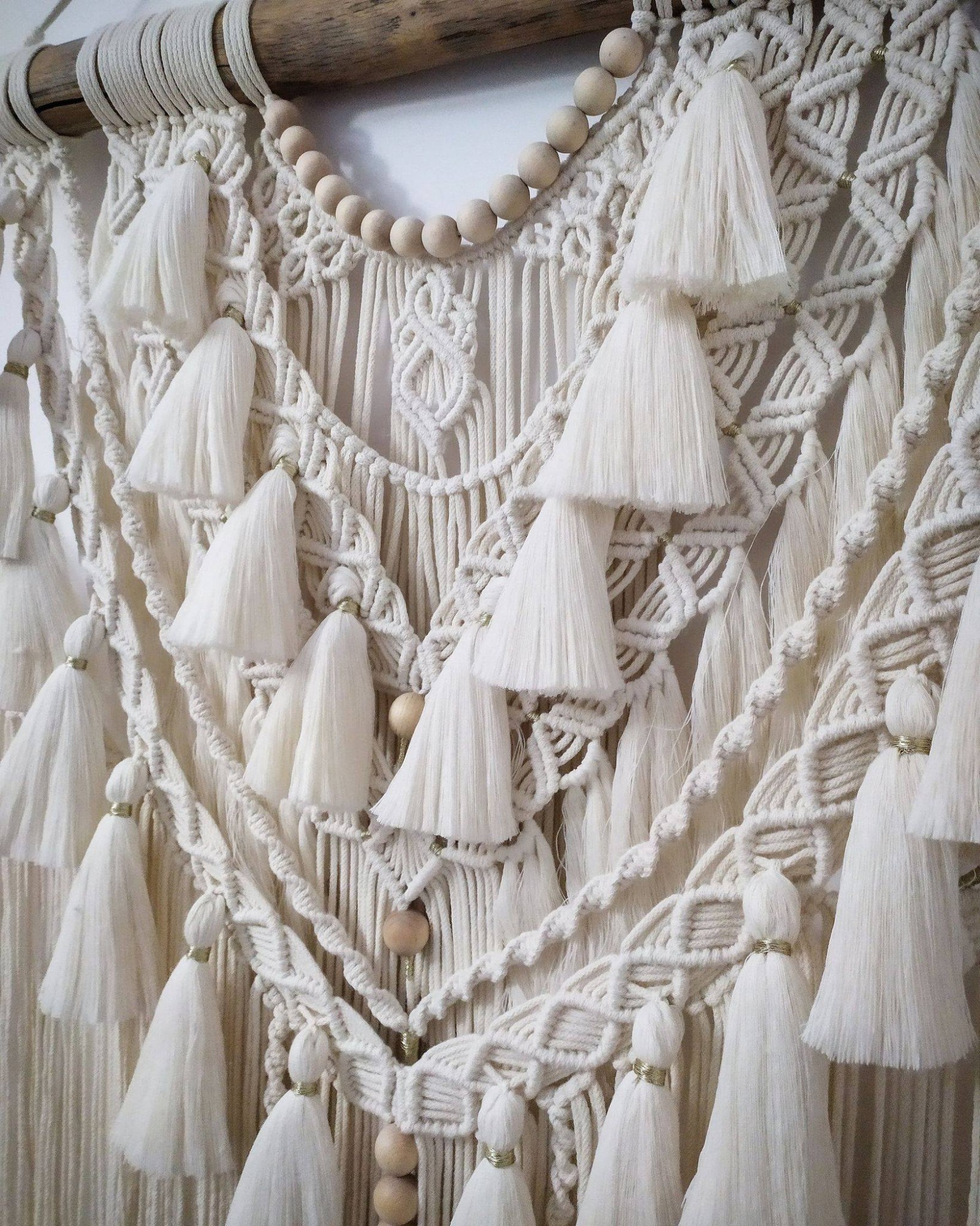 Makrama dekoracja ścienna 120x150