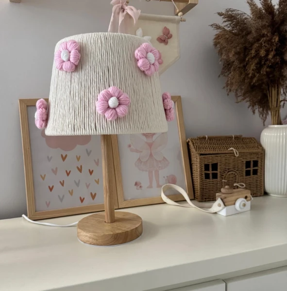 lampka nocna handmade