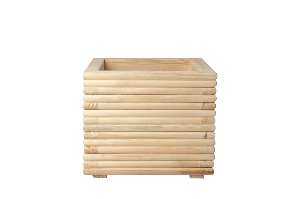 Drewniana donica osłonka Duża