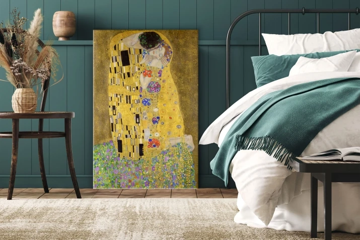 Obraz „Pocałunek” - reprodukcja Gustav Klimt