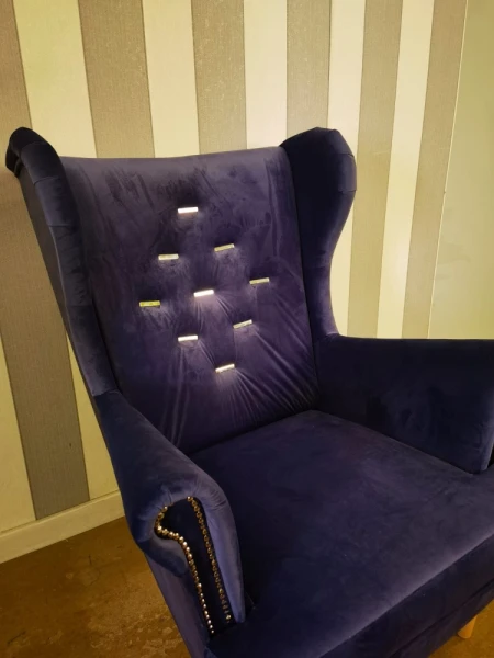 Fotel uszak Magic Velvet 2268