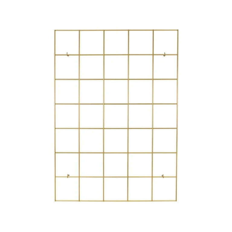 kwietnik na ścianę złoty