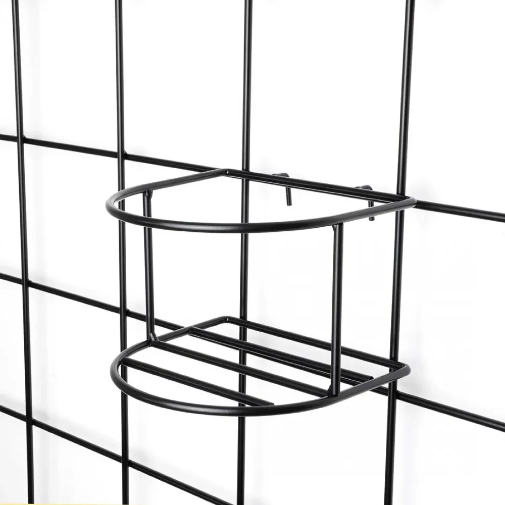 Kwietnik wiszący ścienny Hedera2 krata + koszyki