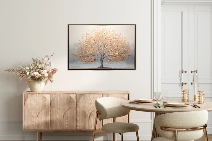 Obraz na płótnie w ramie American Box