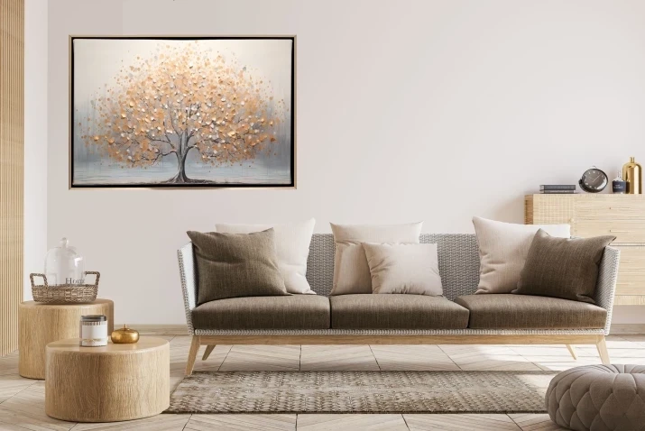 Obraz na płótnie w ramie American Box