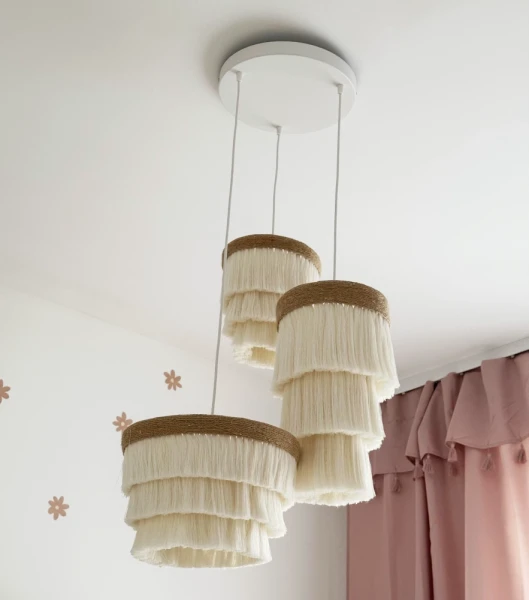 Lampa wisząca boho