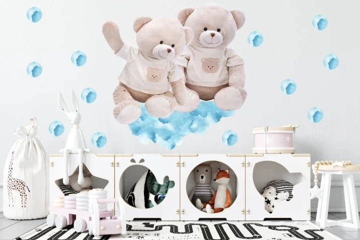 Naklejka dla dzieci misie