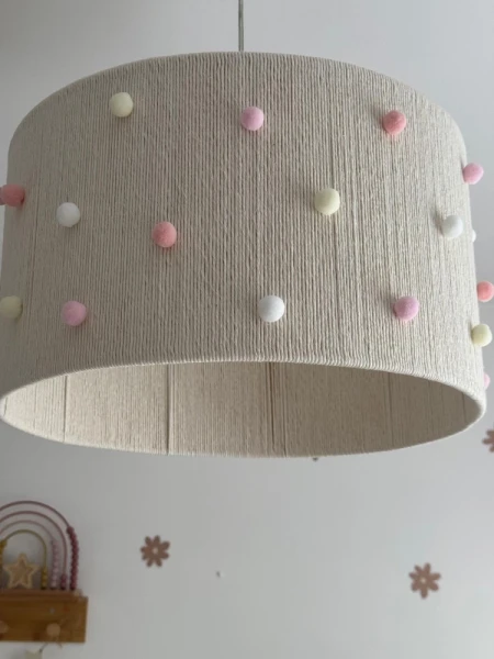 Lampa abażur sznurkowy | do pokoju dziecka 45 cm