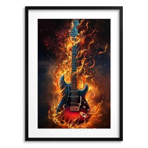 plakat gitara