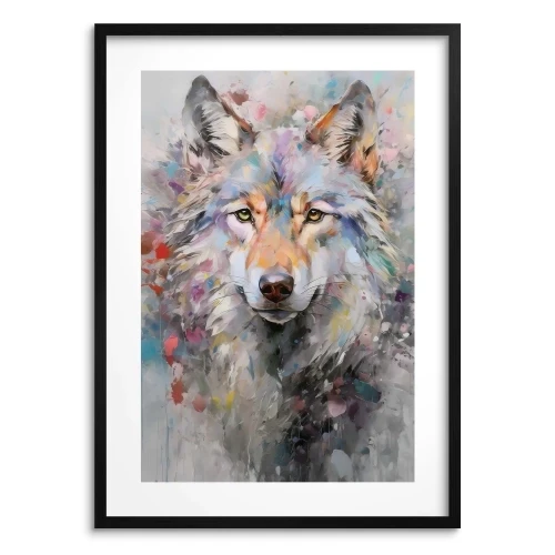 plakat wilk