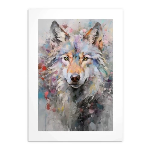 plakat wilk