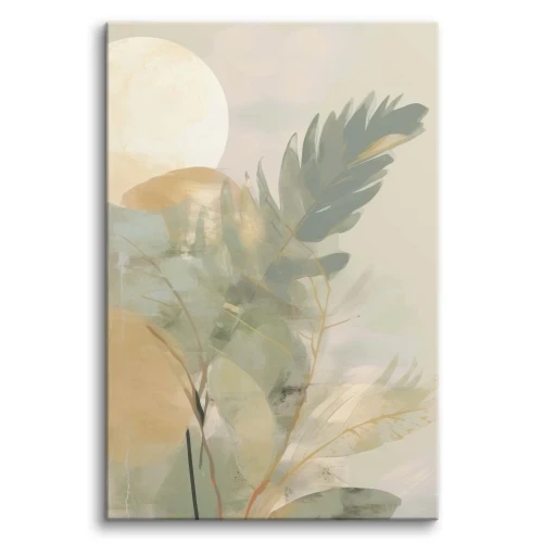 wydruk na płótnie beż