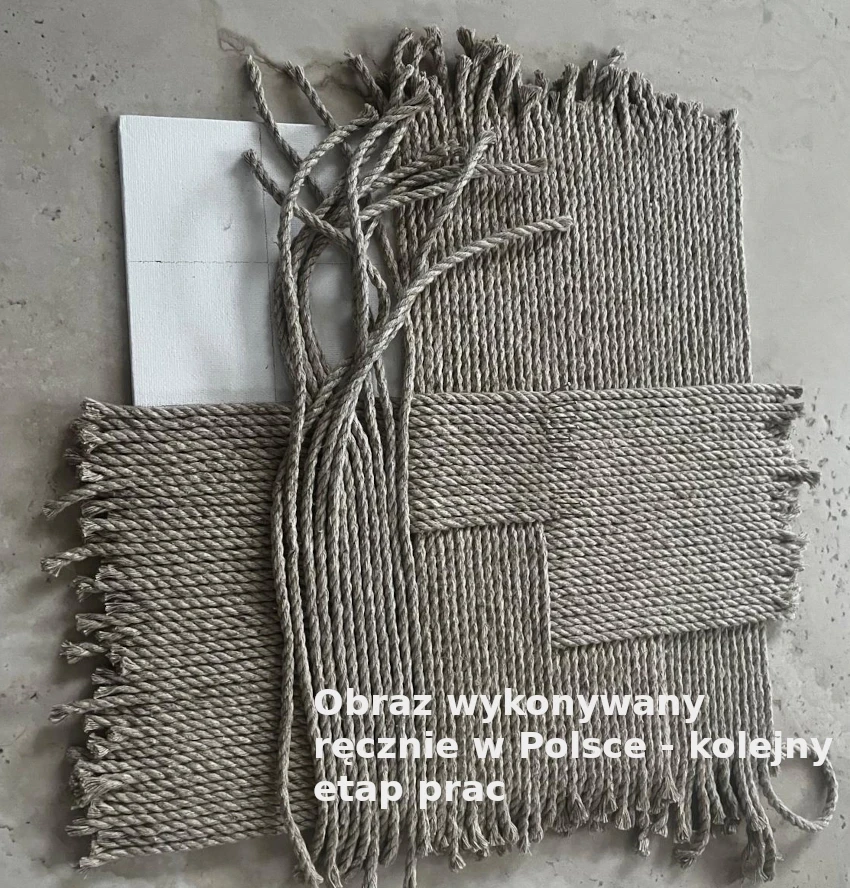 Obraz boho rękodzieło