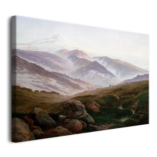 Pejzaż Wspomnienia z Karkonoszy - reprodukcja