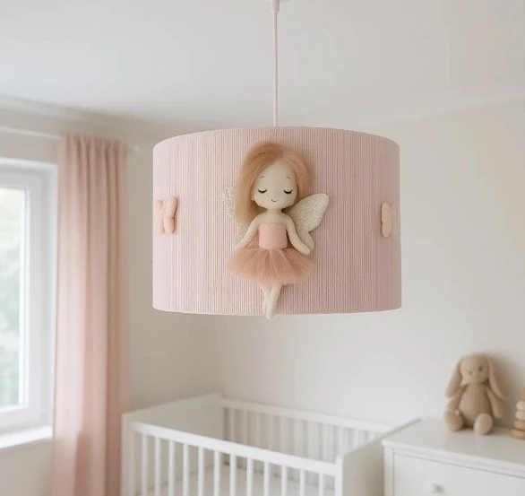 pokój dziewczynki lampa wisząca wróżka