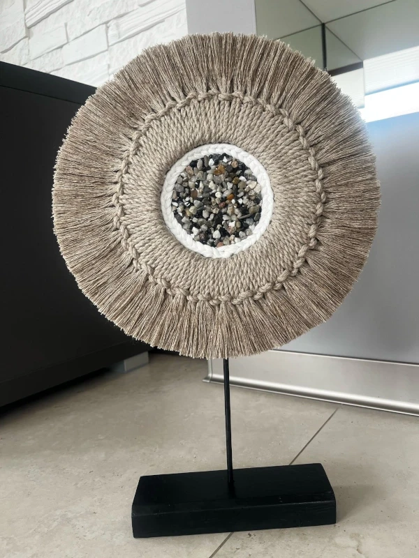 Rękodzieło w stylu boho | dekoracja handmade