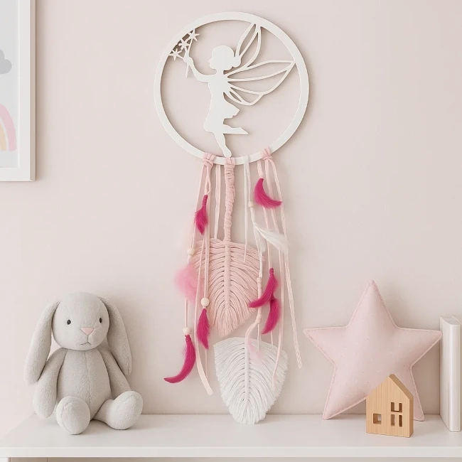 Łapacz snów |rękodzieło | Wróżka Dzwoneczek