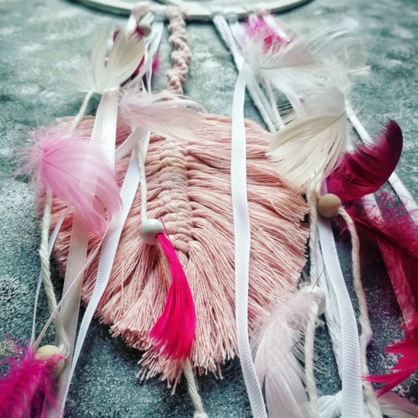 Łapacz snów |rękodzieło | Wróżka Dzwoneczek