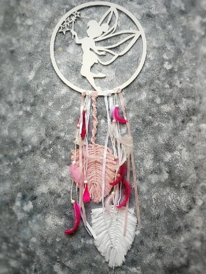 Łapacz snów |rękodzieło | Wróżka Dzwoneczek