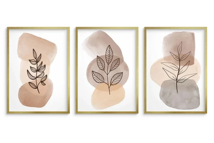 tryptyk zestaw plakatów