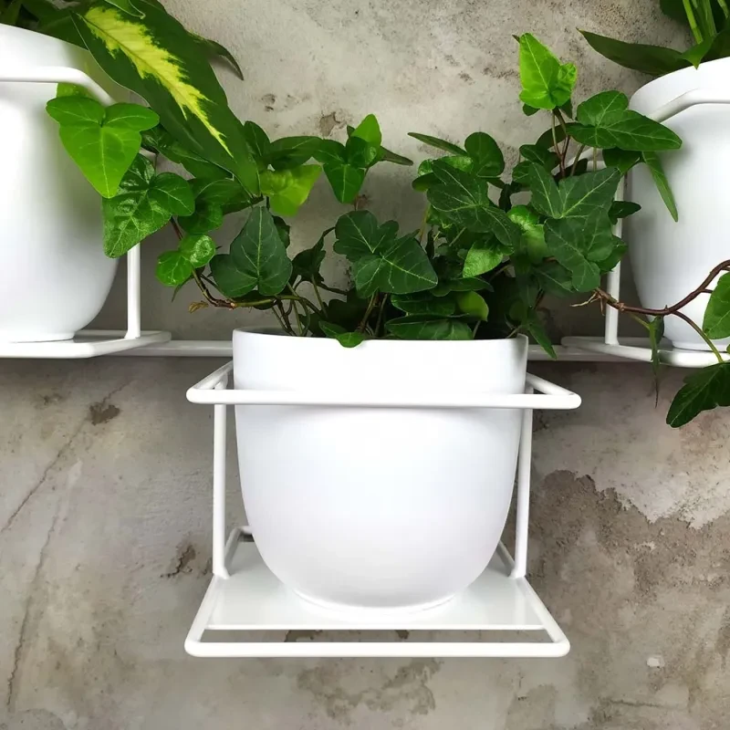 Kwietnik wiszący ścienny metalowy  patihome.pl