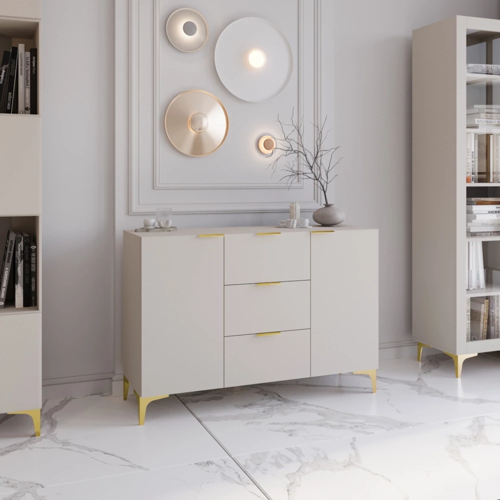 Komoda Kaszmir | złote nogi