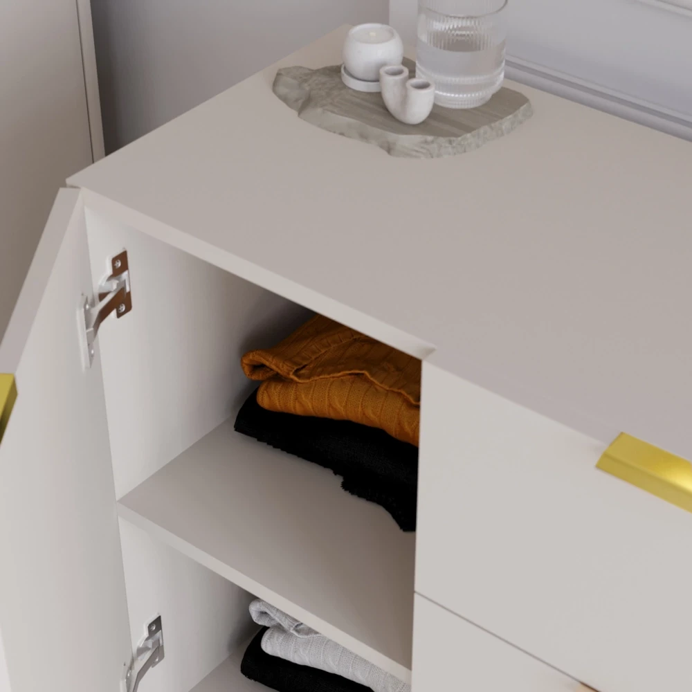 Komoda Kaszmir | złote nogi