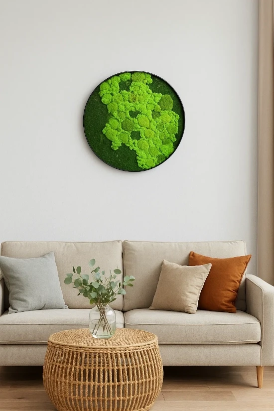 dekoracja rośliny stabilizowane