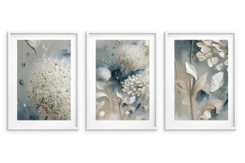 plakaty dmuchawce 3 szt