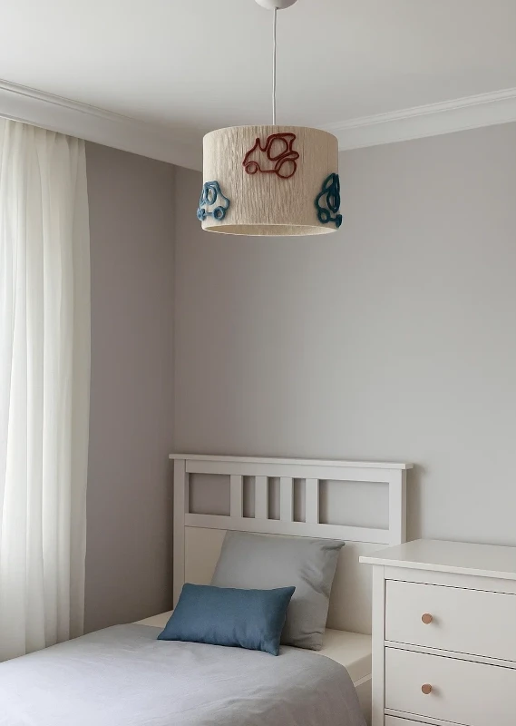 pokój chłopca oświetlenie