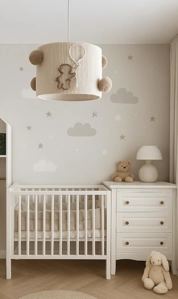 lampa wisząca dla pokoju niemowlaka