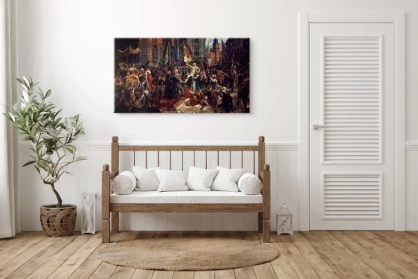 Reprodukcja obrazu na płótnie – Jan Matejko