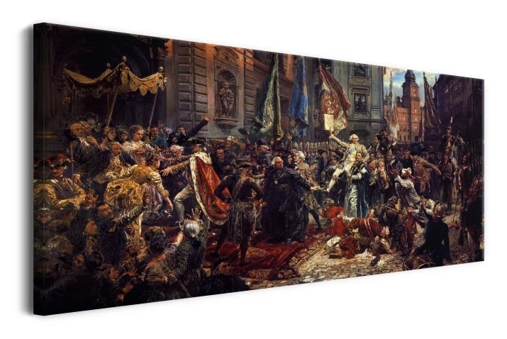 Reprodukcja obrazu na płótnie – Jan Matejko Konstytucja 3 Maja