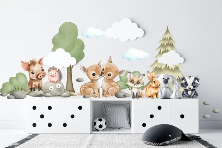 pokój niemowlaka dekoracje