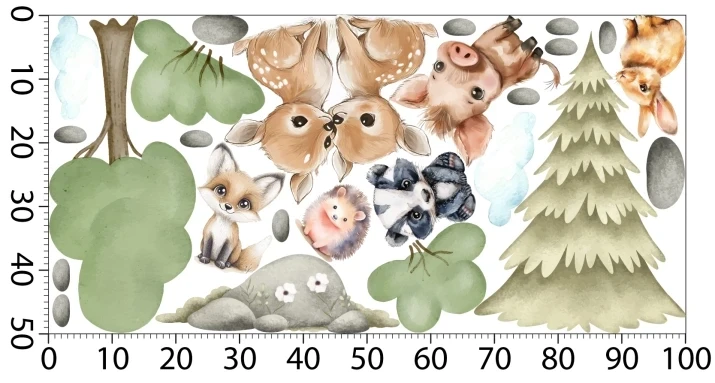 naklejki zwierzątka