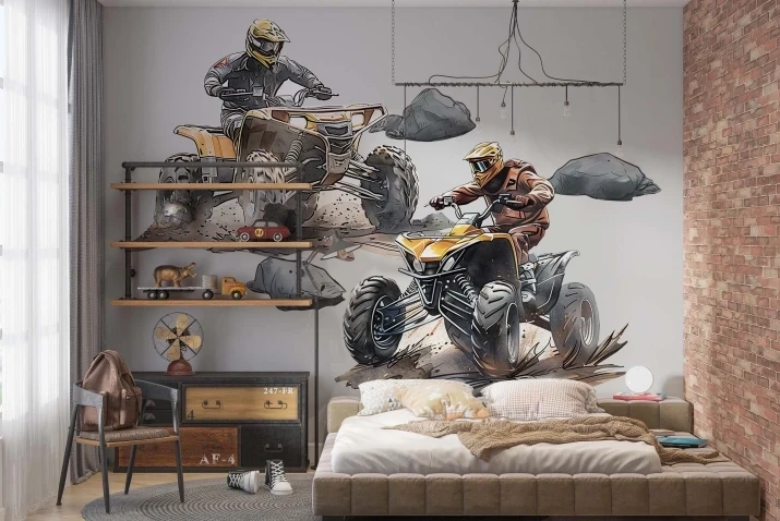 pokój chłopca naklejki ścienne