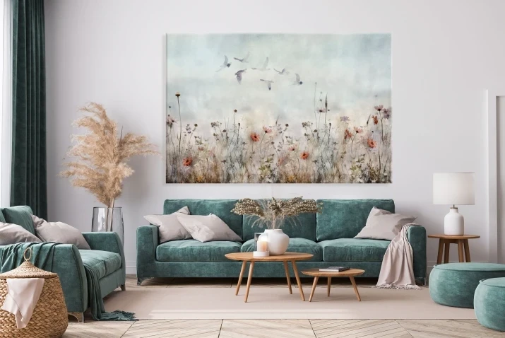 obraz nad kanapę