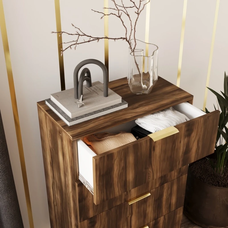 komoda z szufladami dąb barokowy