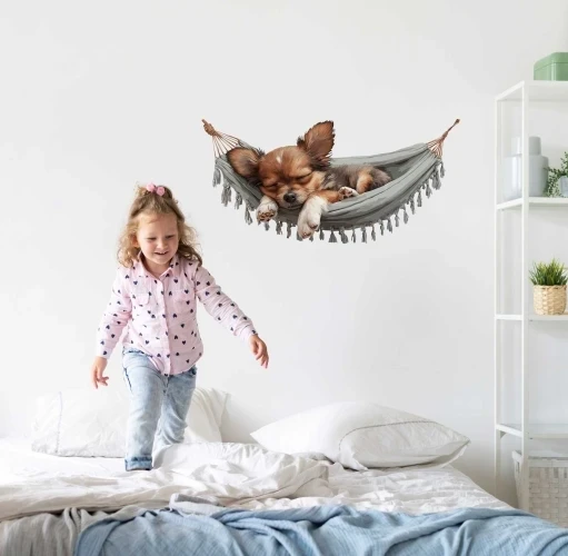 Naklejki na ścianę Pies