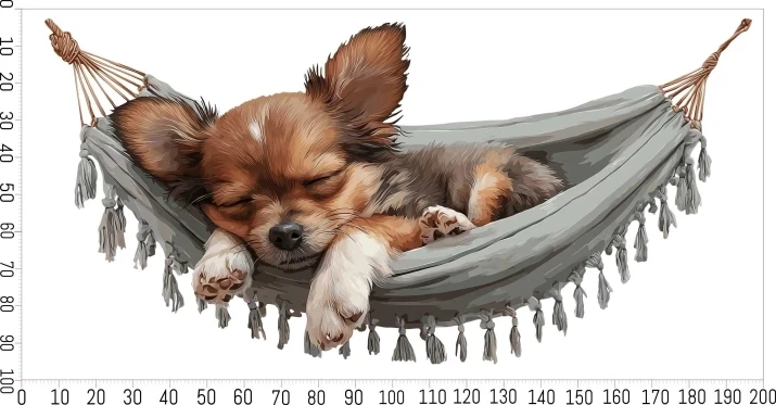 Naklejki na ścianę Pies