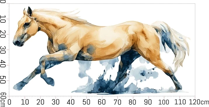 Naklejka na ścianę Koń