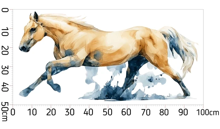 Naklejka na ścianę Koń