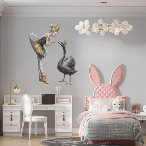 naklejka do pokoju dziewczynki