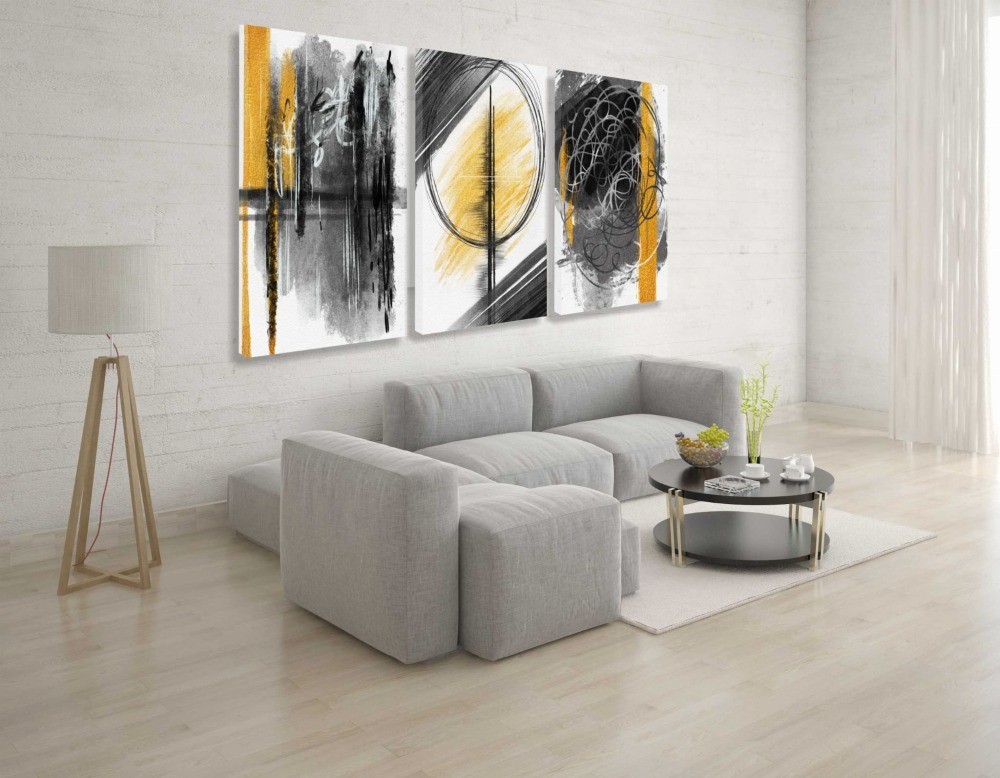 abstrakcja na płótnie