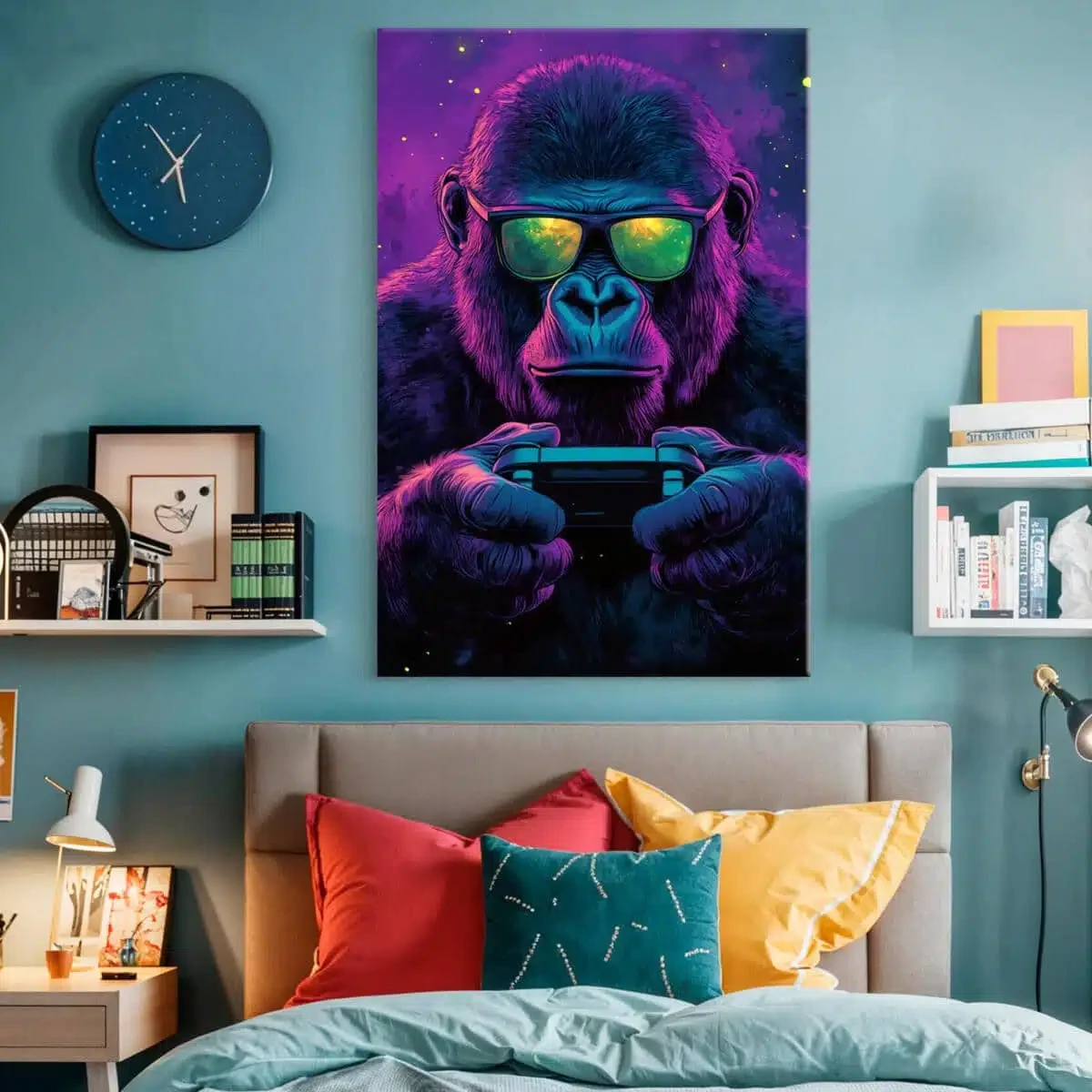 na ścianę do pokoju nastolatka | goryl