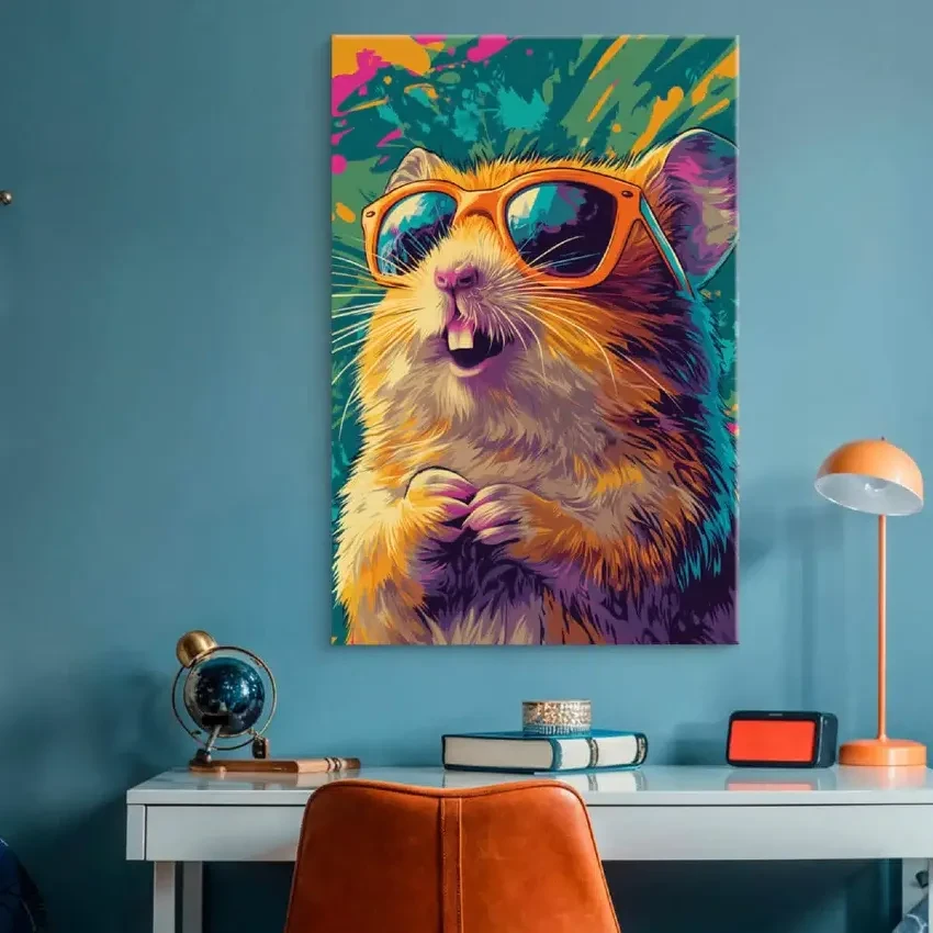 dekoracja na ścianę do pokoju nastolatka