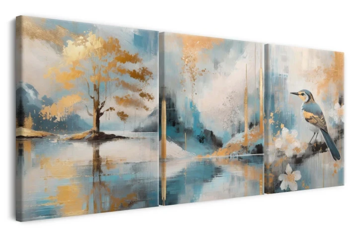 tryptyk ptaki glamour