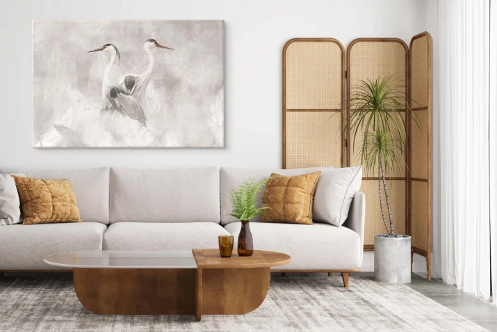 na ścianę do salonu