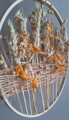 Obraz handmade | dekoracja na ścianę z suszonych roślin